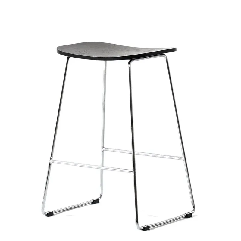 

Solid wood bar chair Car mobile phone experience display table Restaurant bar chair exhibition