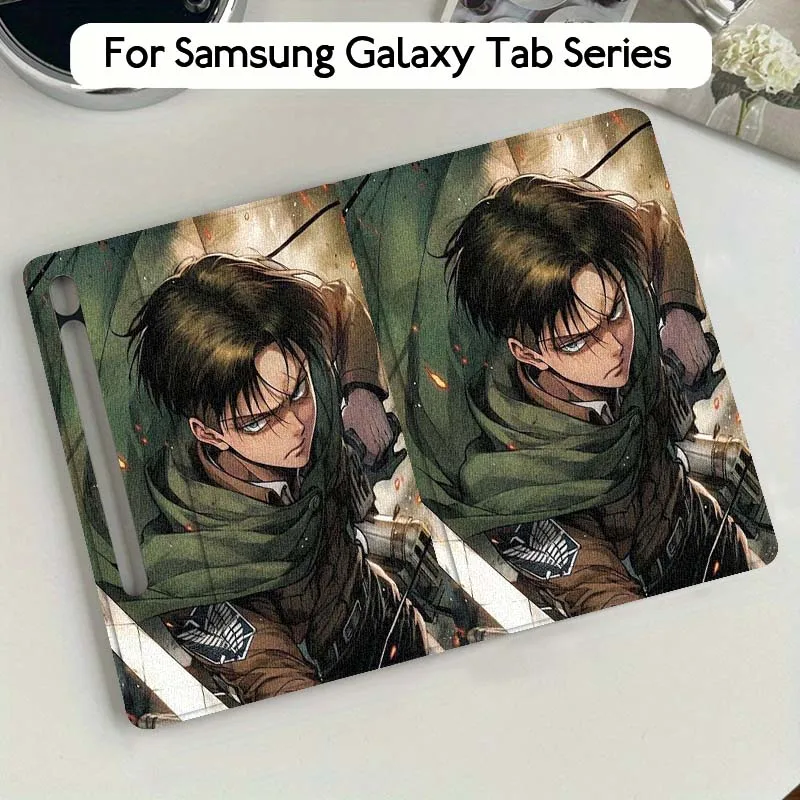 

Attack on Titan Art Couples For Samsung Galaxy Tab S9 S10 S6 S7 S8 FE Plus Lite Inch Foldable Cover Tablet Case