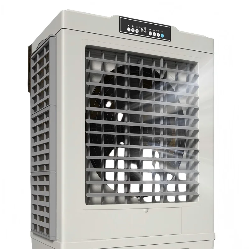 Evaporative Air Cooler, Industrial Water Air Cooler for Workshop, High Efficiency Cooling Design, Effective and Powerful