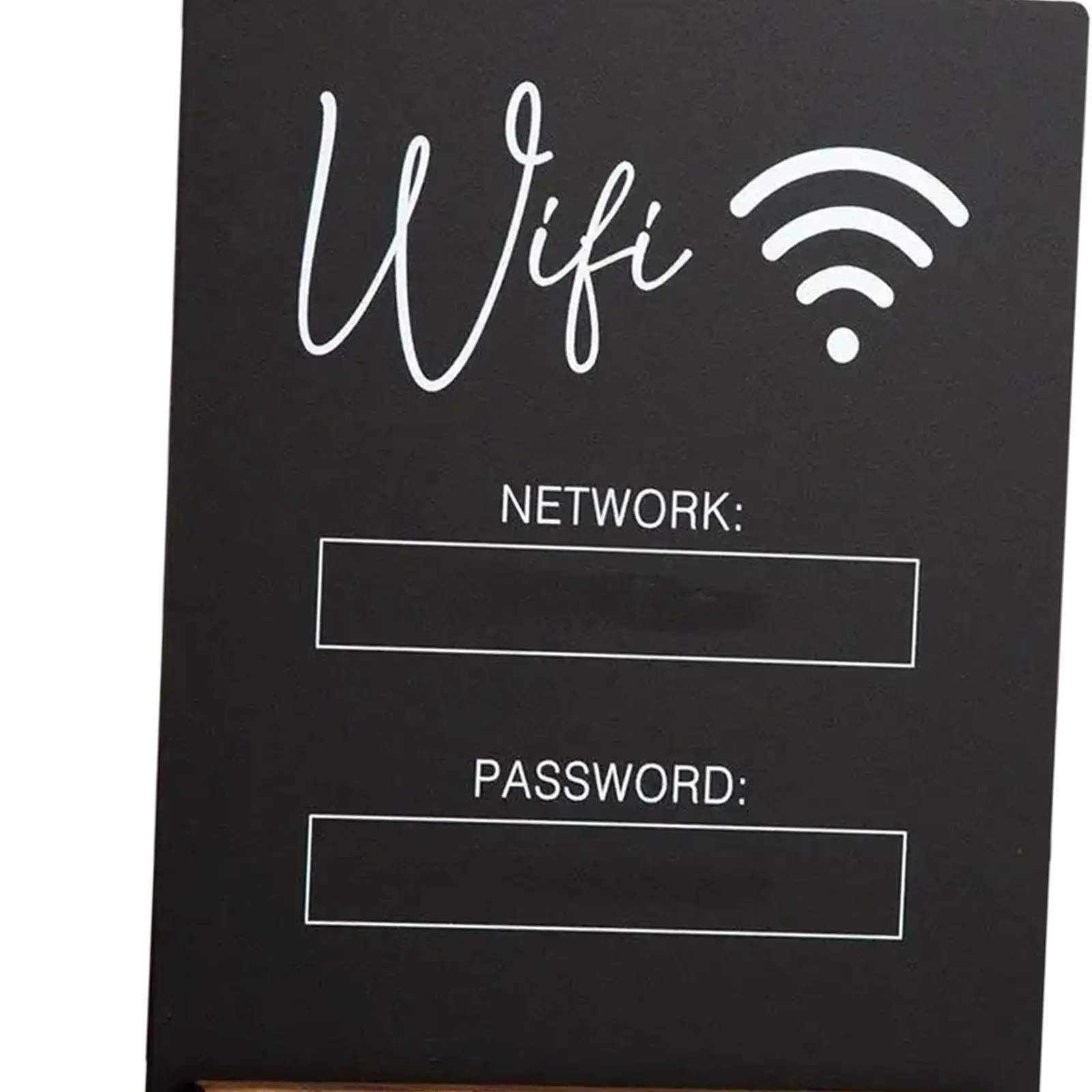 قطعة مركزية لعلامة WiFi لطاولات القهوة التجارية للاستقبال