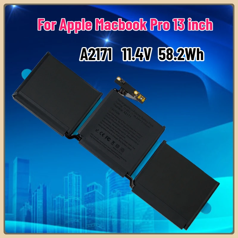 

A2171 Аккумулятор для ноутбука Apple MacBook Pro Retina 13,3 дюйма A2159 для Macbook 13 дюймов A2289 A2338