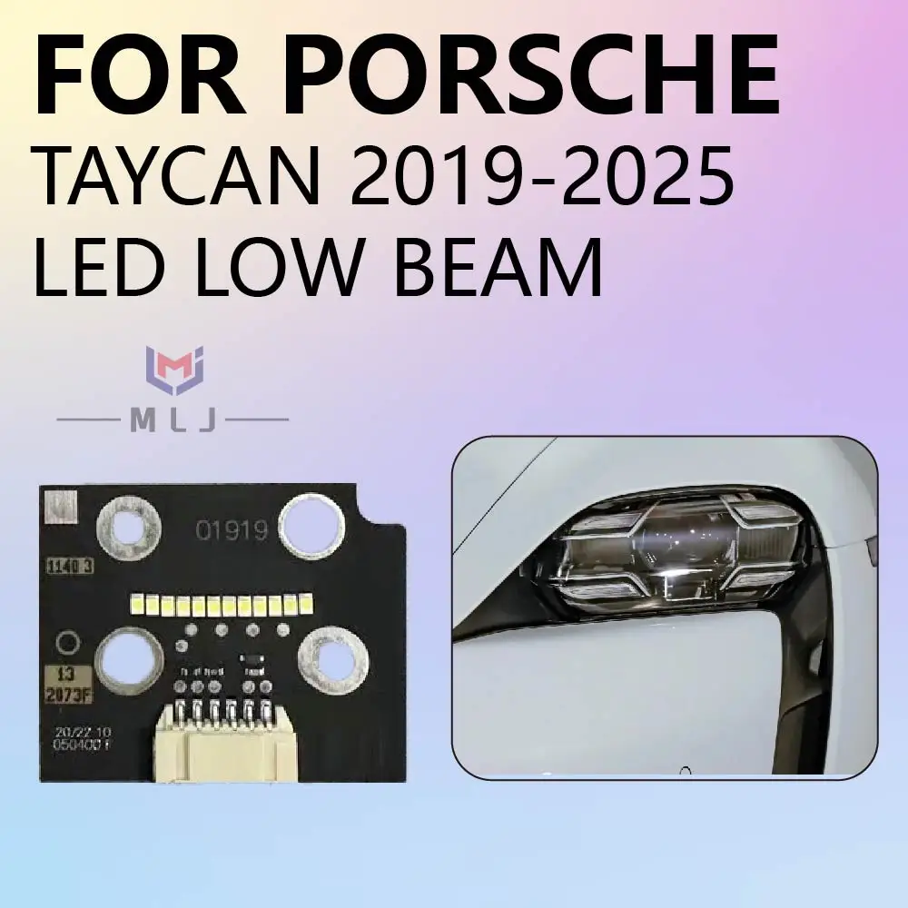 

For Porsche Taycan 2019-2025 LED Low Beam Lights Headlights DRL Board Light Bulb Beamer Module Chip Replace OEM Car Accessories