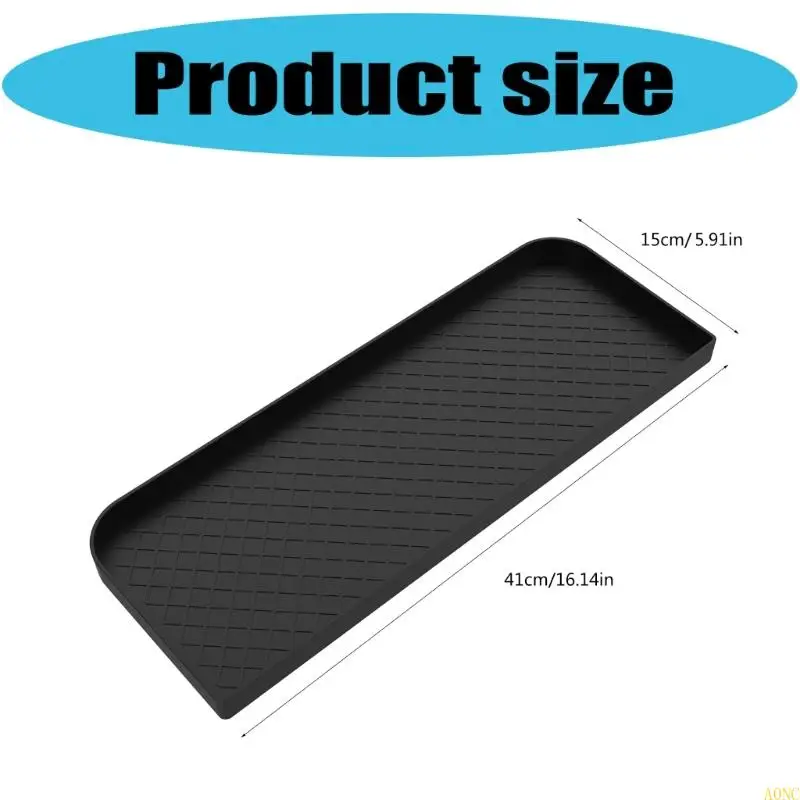 A0NC 열 방지 실리콘 조미료 8.5L-10L 에어 프라이드 머신 다목적 부엌 도우미 재사용 스토리지 랙