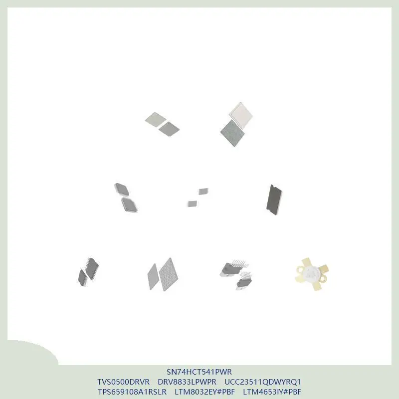 

SN74HCT541PWR TVS0500DRVR DRV8833LPWPR UCC23511QDWYRQ1 TPS659108A1RSLR LTM8032EY#PBF LTM4653IY#PBF