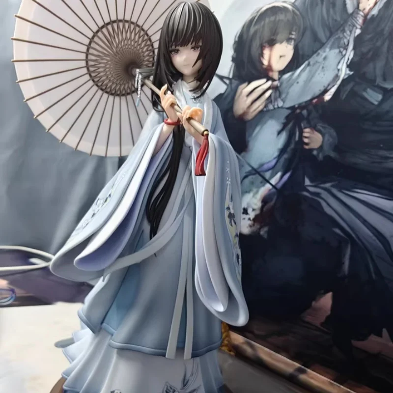 

Фигурка «Путешествие на тысячу ли» эпохи династии Мин: Красивая девушка, смотрящая на ПВХ-модель, ручная работа, настольное украшение, подарок