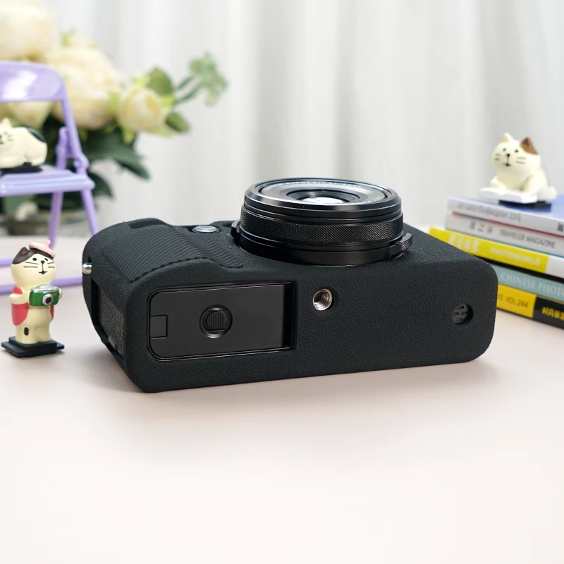 for Fujifilm X100VI Camera Soft Silicone Case Cover Protector Full Body Case Film Glass Hand Strap Retro Fuji X100 Mark6