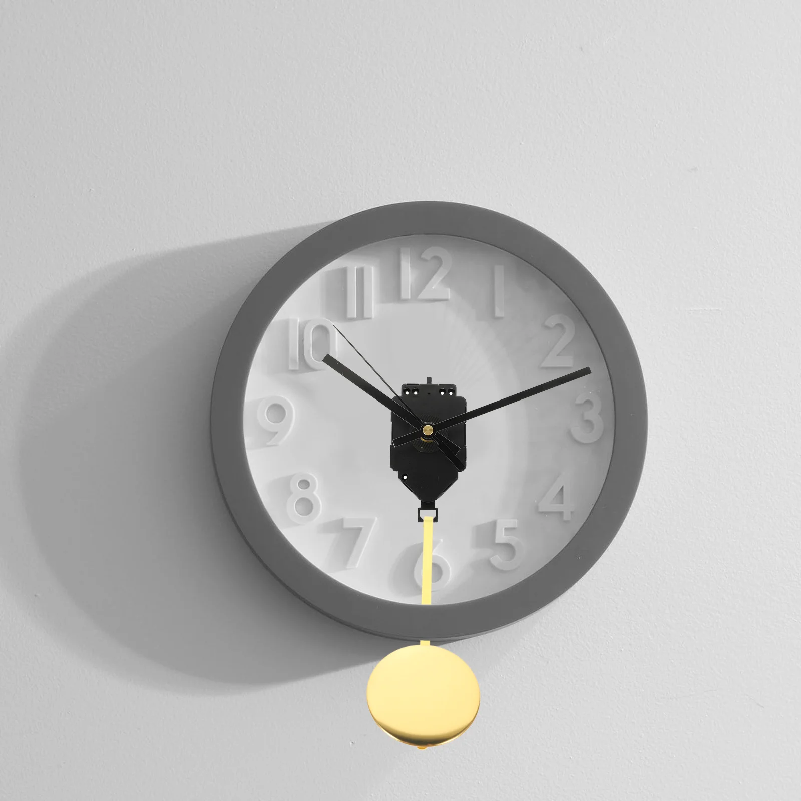 

1 Set Pendulum Hands Kit Plastic Movement Replacement For Diy Wall Clock Mechanism Office Classroom Decor Quartz