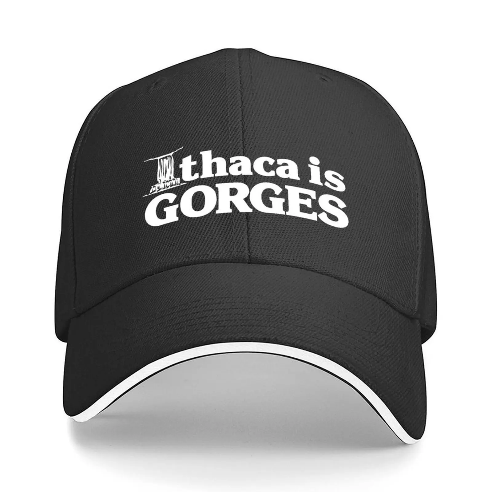 

Ithaca is Gorges (classic) - Upstate Ithaca, New York NY College Baseball Cap Hood Luxury Brand Kids Hat Girl'S Hats Men's