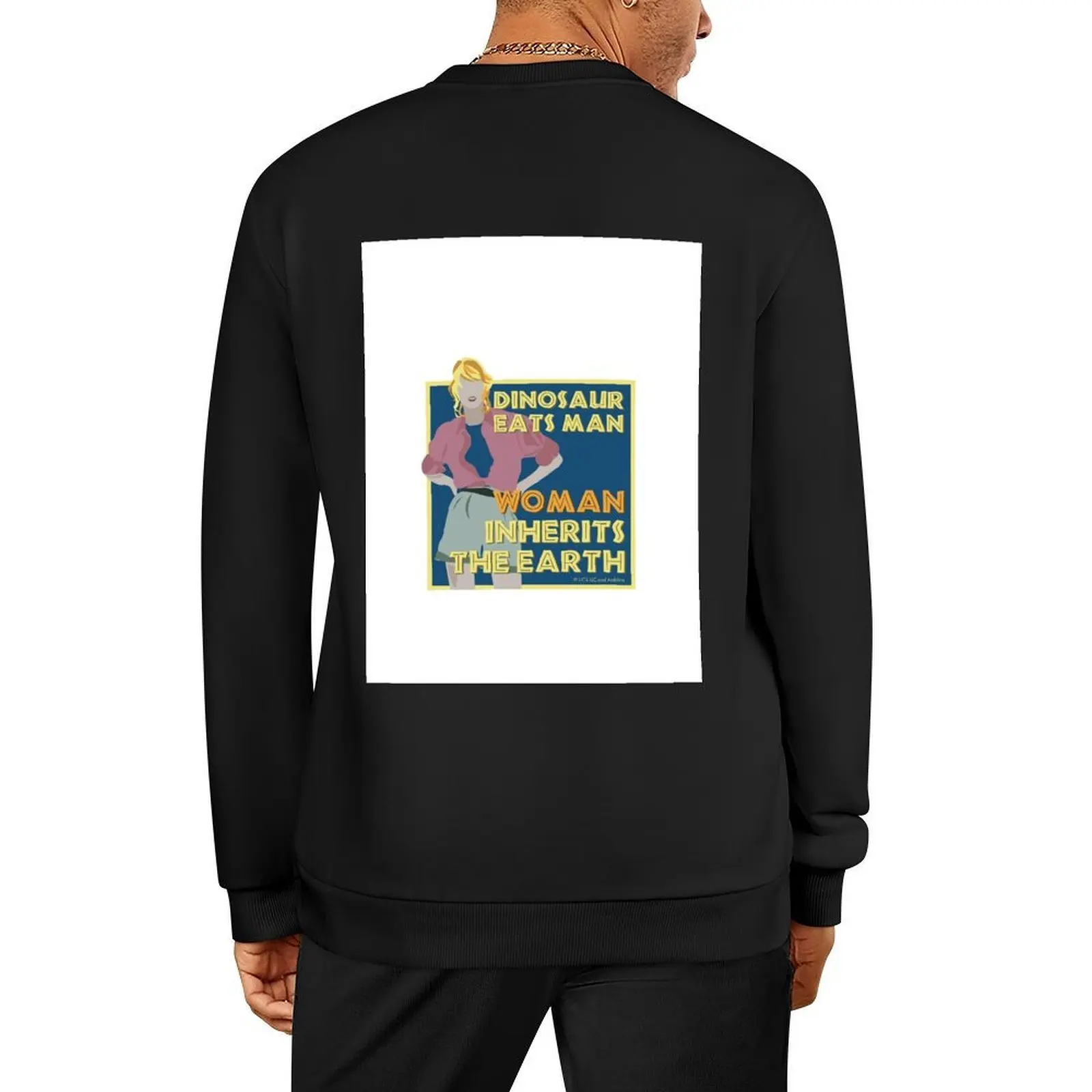 

Woman Inherits the Earth Pullover tracksuit korean autumn clothes men's clothing sweatshirts