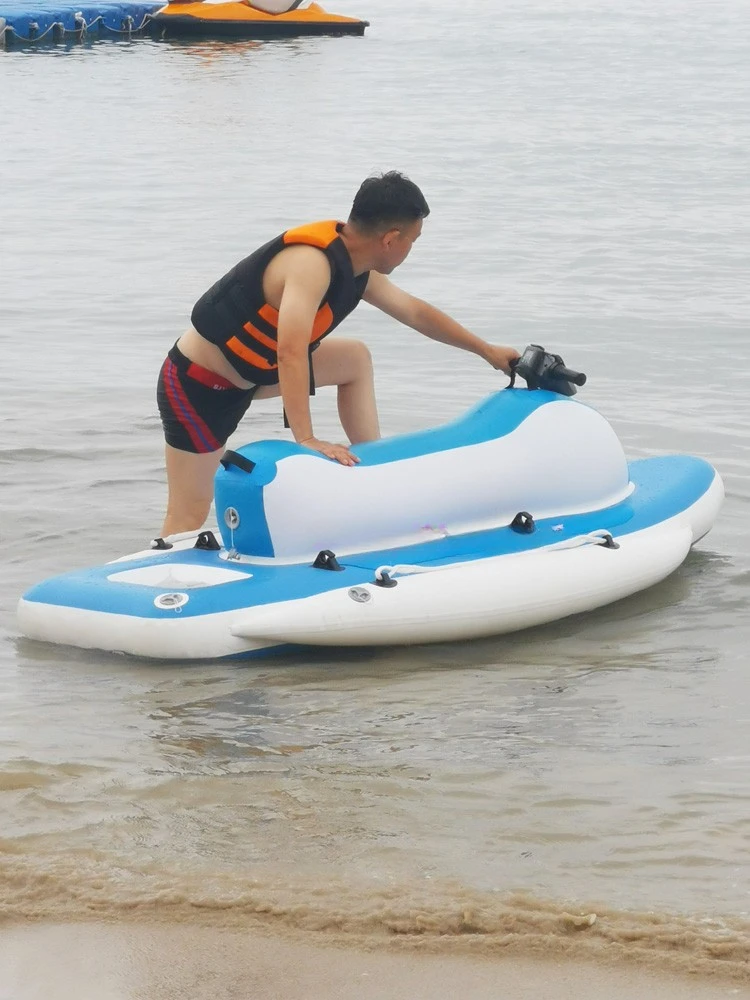 Water inflatable jet ski, fishing netter, thickened foldable kayak