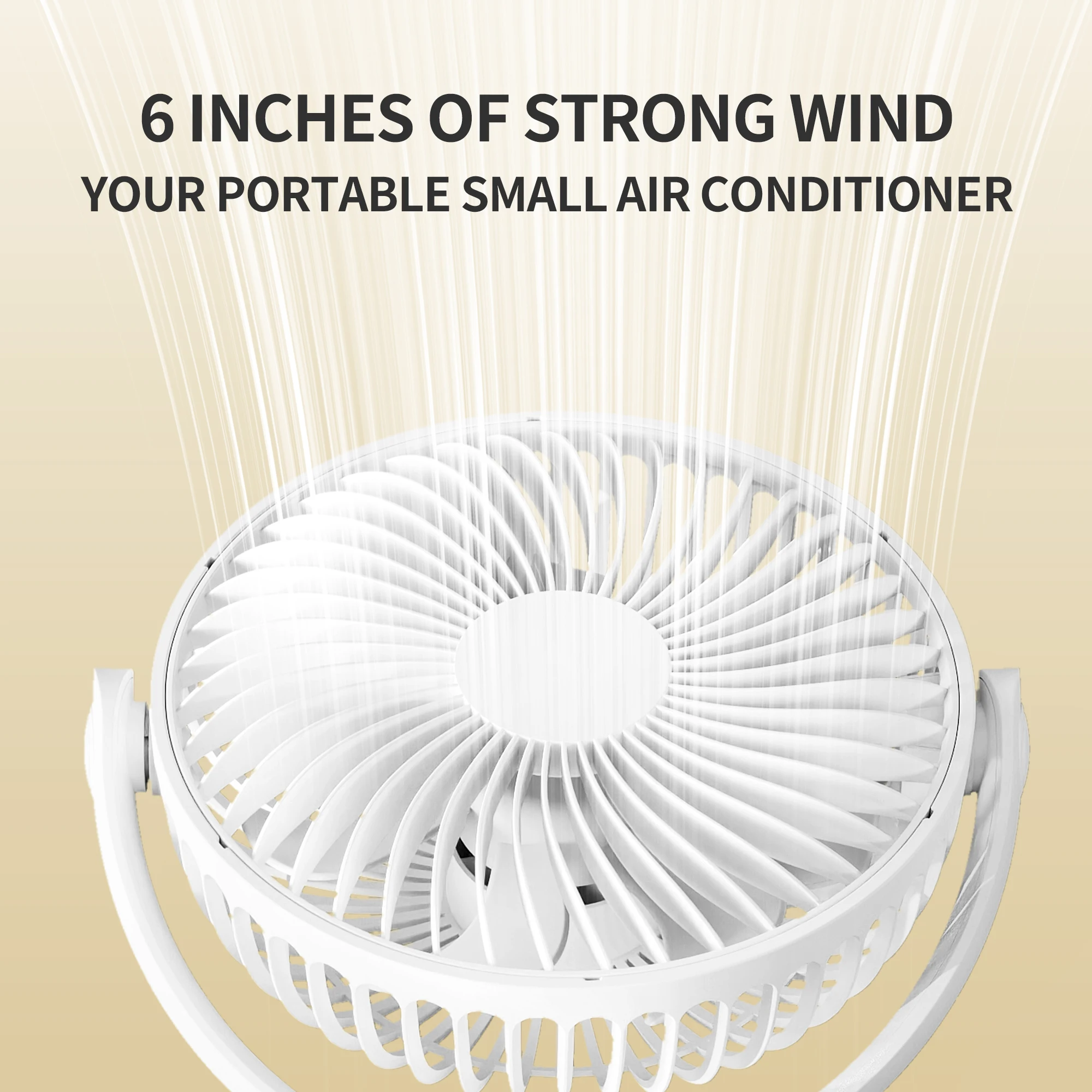 مراوح محمولة بمشبك عربة أطفال بأربع سرعاتٍ ، مروحة طاولة صغيرة هادئة ، قابلة للدوران بالبطارية ، قابلة لإعادة الشحن