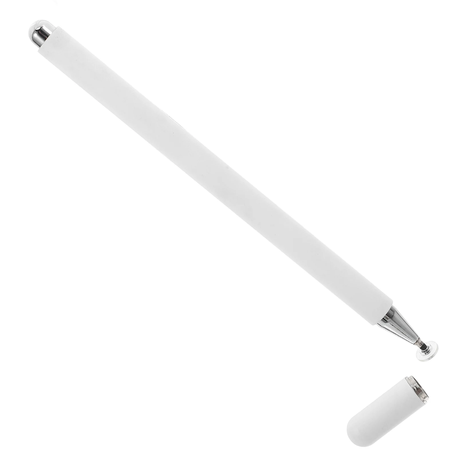 

1 set Capacitive Stylus Pen for Devices White 5 Tips Smooth Writing Precise Touchscreen Handwriting Pen