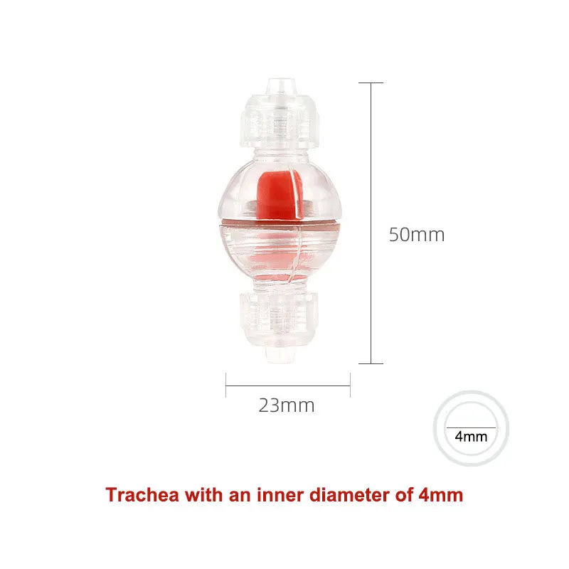 Aquarium air pump accessories three-way check valve, one-way valve, check valve，Trachea with an inner diameter of 4mm