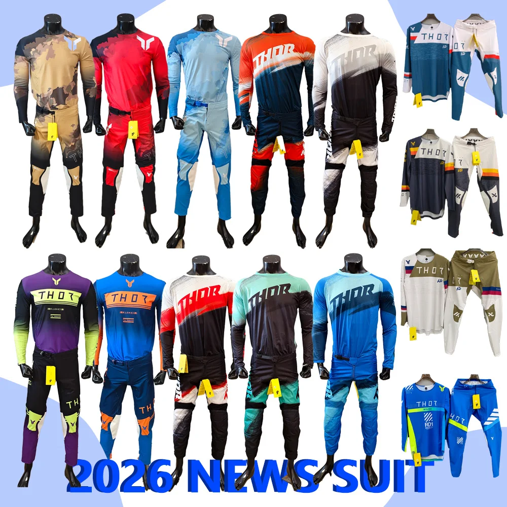 2026 Off Road Motocross Gear Set Dirt Bike Combo Motorcycle MX Jersey And Pant Off Road Motorcycle Kit