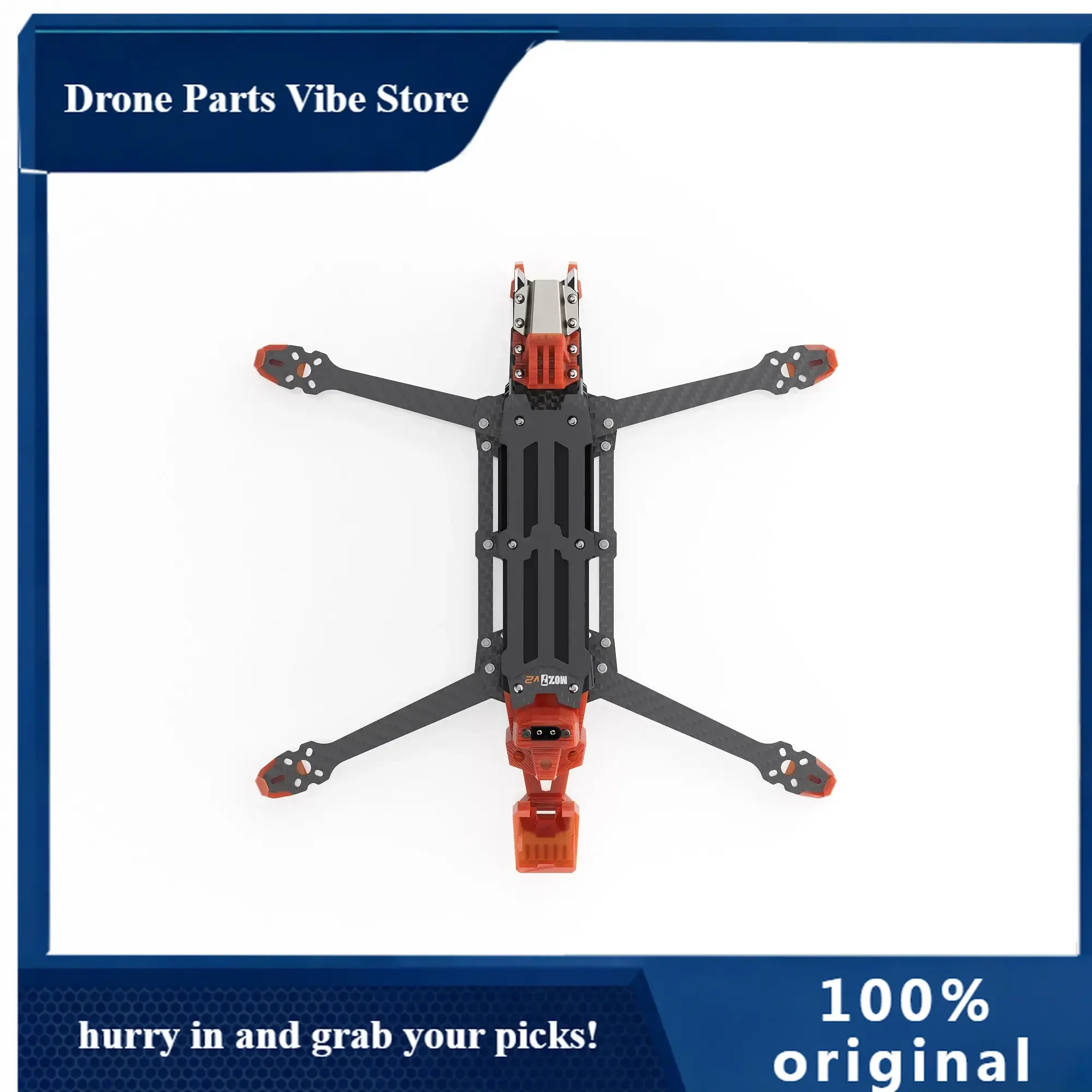 

Рама APGEPRC GEP-MOZ7 V2 для 7-дюймового дрона MOZ7 V2 O4 Pro