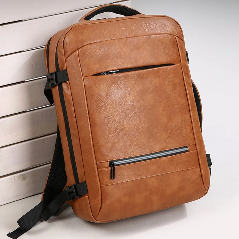 

Новинка 2024 года, деловая сумка, мужской рюкзак для компьютера большой емкости, многофункциональный студенческий рюкзак, многослойная сумка для ноутбука на молнии