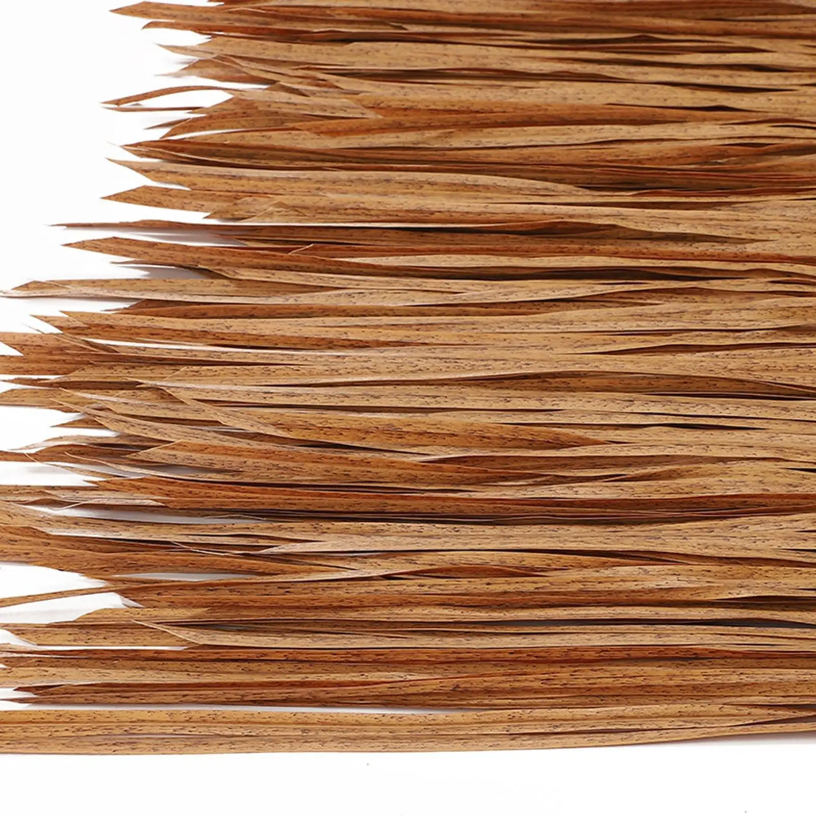 Palm Roof Thatch Synthetic Lawn PETG Runner Artificial Grass Panel for Outdoor Bar Hut Garden Fence
