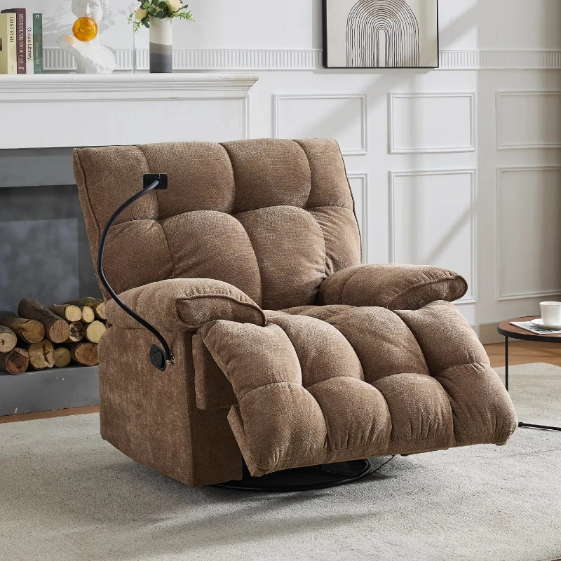 أريكة كهربائية من القماش كريم ترفيهي فردي متعدد الوظائف لغرفة المعيشة واحدة أثناء النوم أريكة استرخاء كرسي أريكة أثاث #2