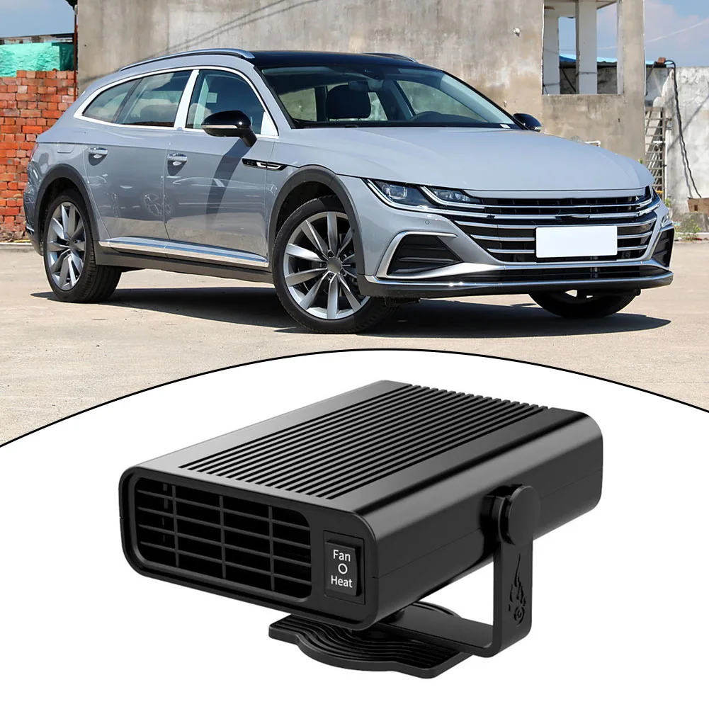 Car Heater Fan Defroster Demister 120W 12V Portable Heater Heating For Car Truck Defrosting Defogging Purification Car Accessori