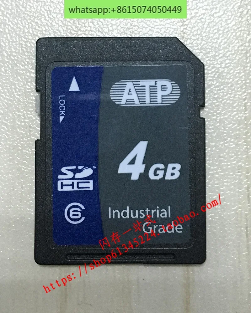 Original ATP SD 4G SLC industrial grade SD card 4GB AF4GSDI robot industrial control computer