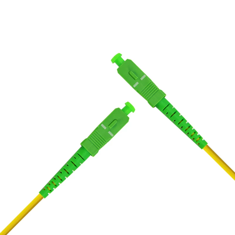 FTTH-Jarretelles de câble de raccordement fibre optique, 3.0mm, 3m, SC Simsake SM SX SC APC, livraison d'usine