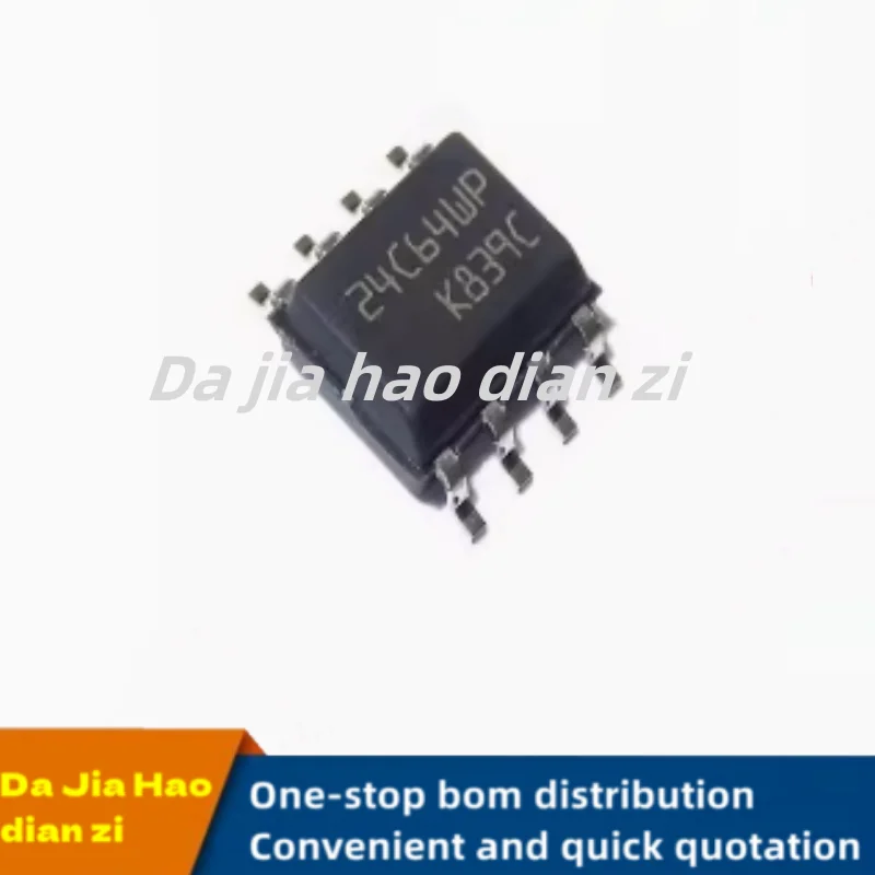 10pcs/lot 24C16WP 24C16 SOP8 ic chips in stock