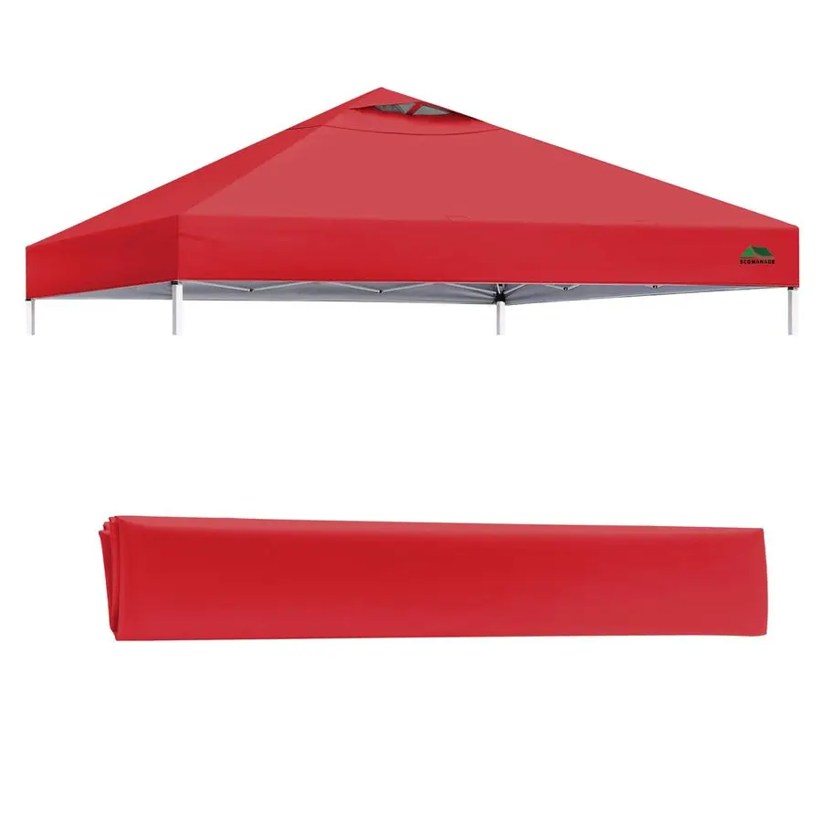 

Чехол с вентиляционным отверстием для каркаса навеса 8x8, ТОЛЬКО чехол для навеса, красный