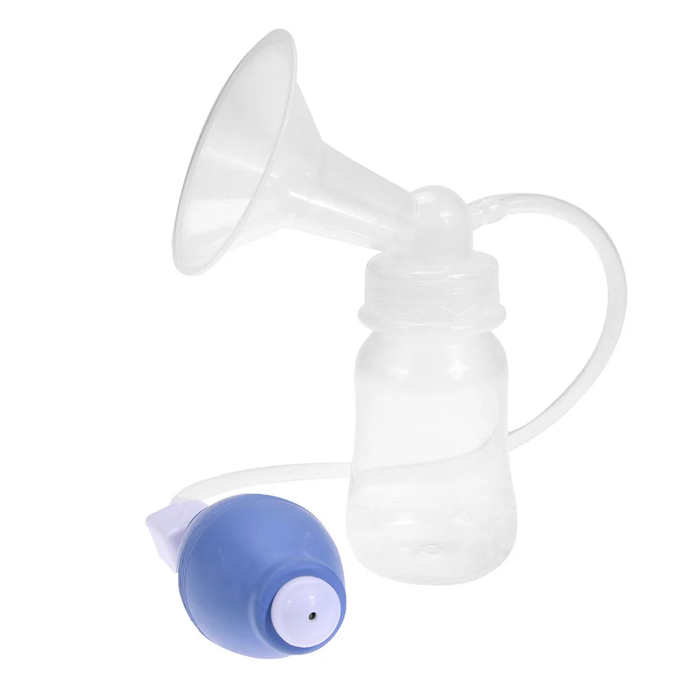 Manual Breast Milk Extractor Portable Breast Milk Sucking Pumps with Bottle Strong Suction for Breastfeeding Feeding Accessories