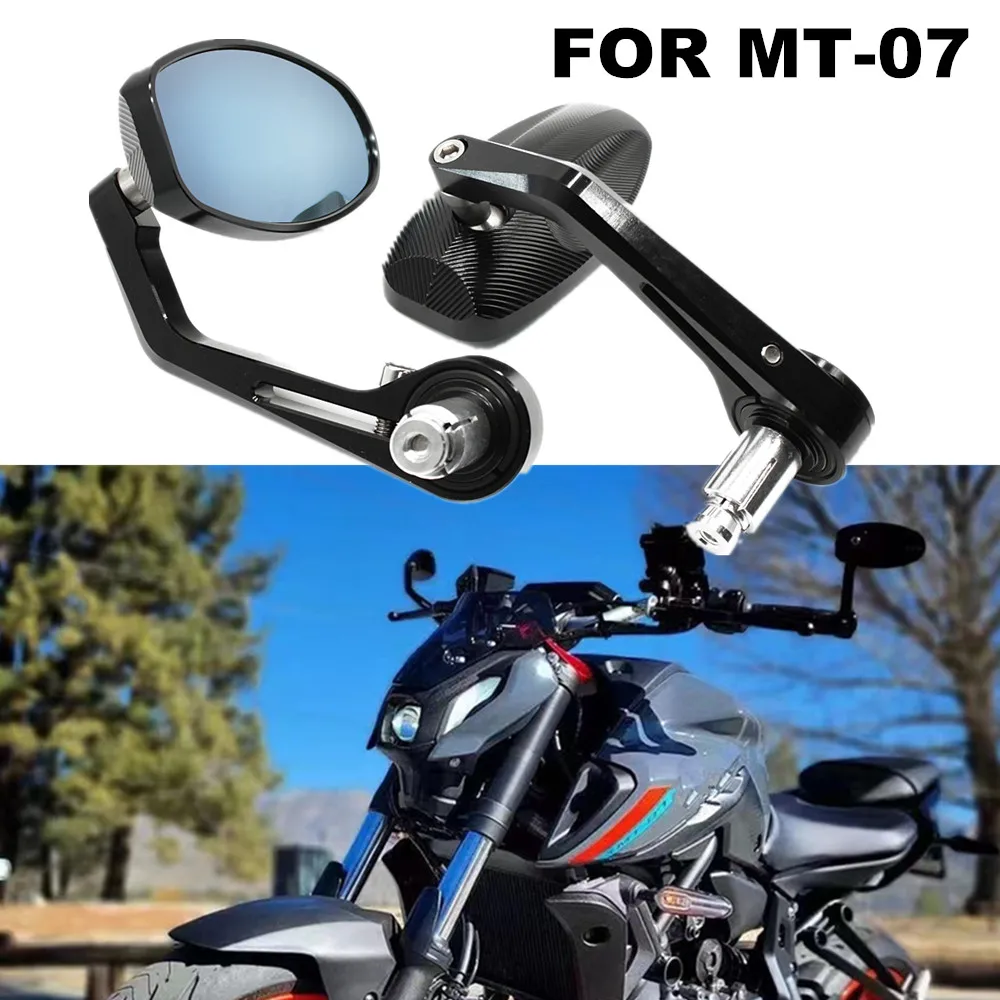 

Зеркало заднего вида на руль мотоцикла с ЧПУ для Yamaha MT-07 MT 07 FZ-07 mt 07 2015-2024, зеркало на руль