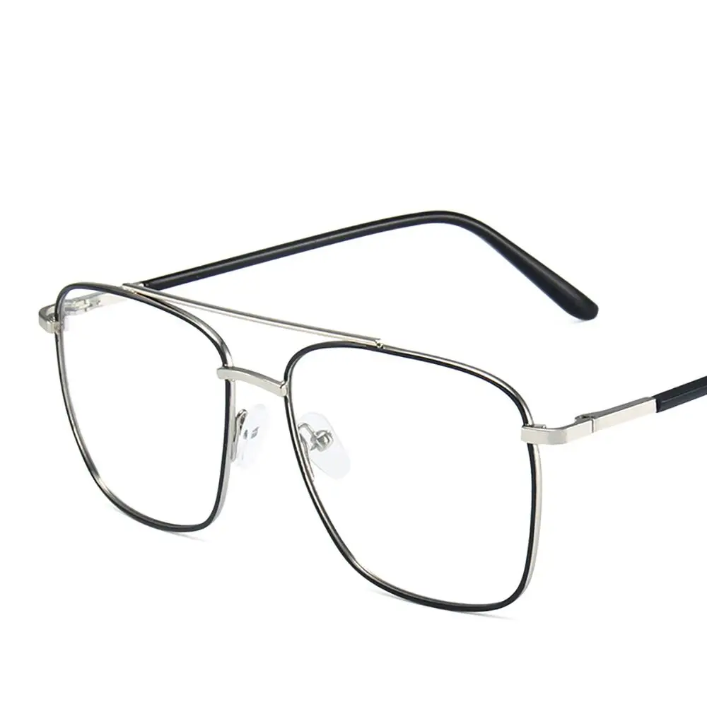 

Blue Light Computer Clear Lenses Blocking Glasses Optical Glasses Metal Frame Spectacles Eyewear
