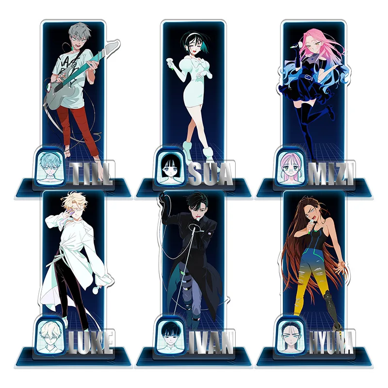 

Alien Stage IVAN & Till аниме подарочная модель куклы акриловая двойная подставка фигурка орнамент аксессуар модель настольное украшение