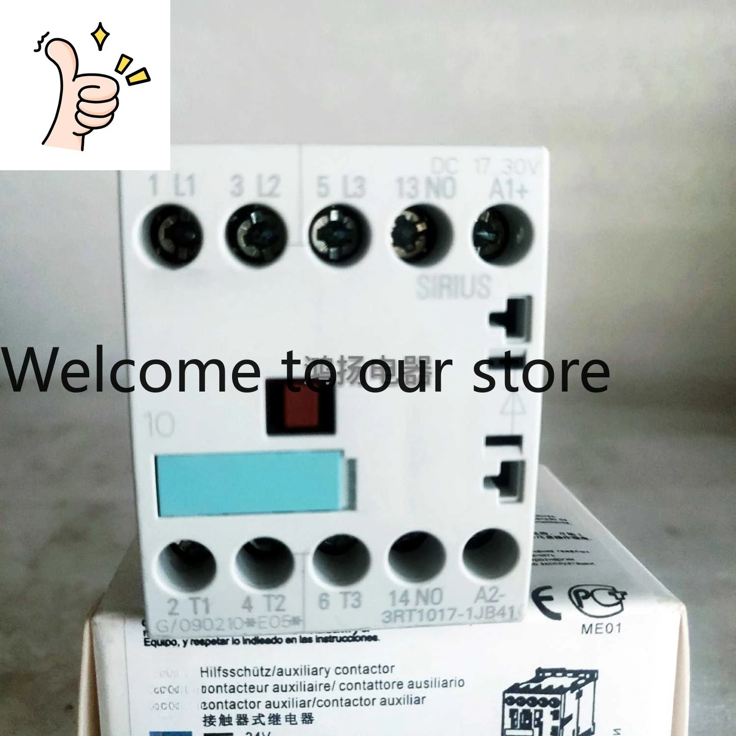 

3RT1017-1JB41 3RT1017-1JB42 17-30В постоянного тока