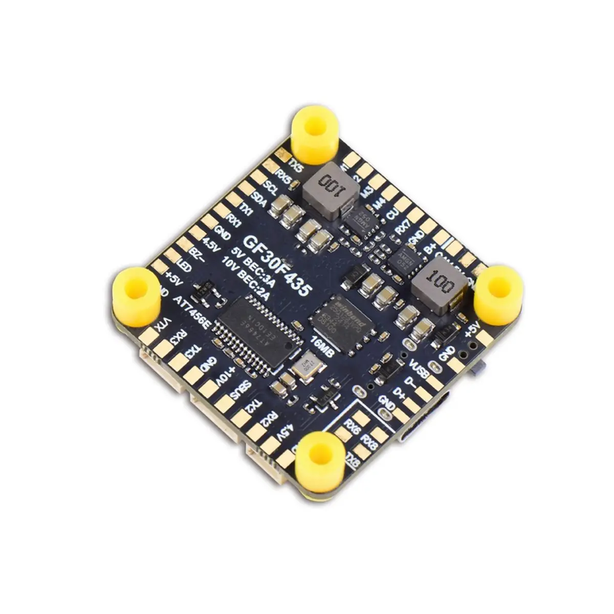 

F435 FC&ESC FPV Stack GF30F435 Flight Controller 55A 4in1 ESC 30.5X30.5mm for RC FPV Freestyle Drones Parts