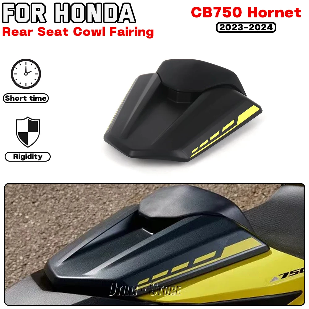 

For HONDA CB750 HORNET CB 750 Hornet 2023 2024 Motorcycle accessories Rear Pillion Passenger Seat Cowl Cover Fairing