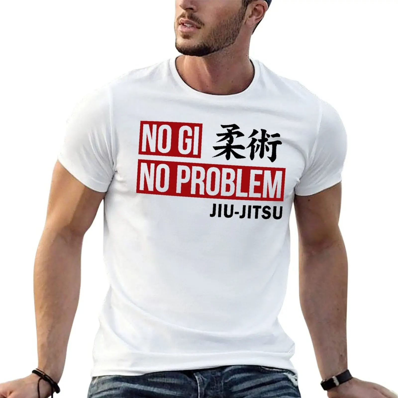 Jiu Jitsu No Gi No Problem Essential T S Fresh T-shirt Sport Tshirt Creative Humor Graphic Travel Eur Size