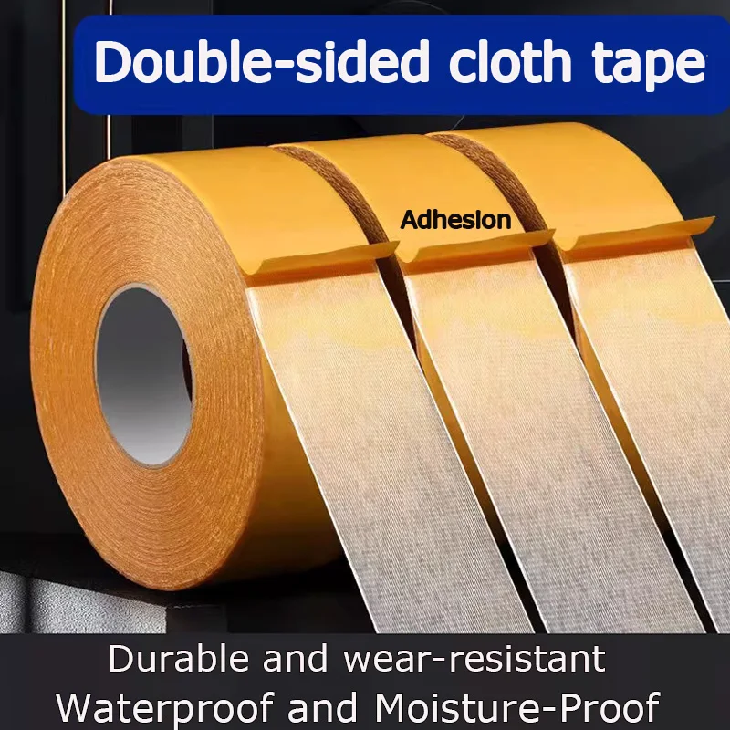 

Buki Double-Sided Adhesive Tape, High Viscosity, Strong Wall Fixing, No-Trace, Special for Felt Boards, Carpet Splicing, Floorin