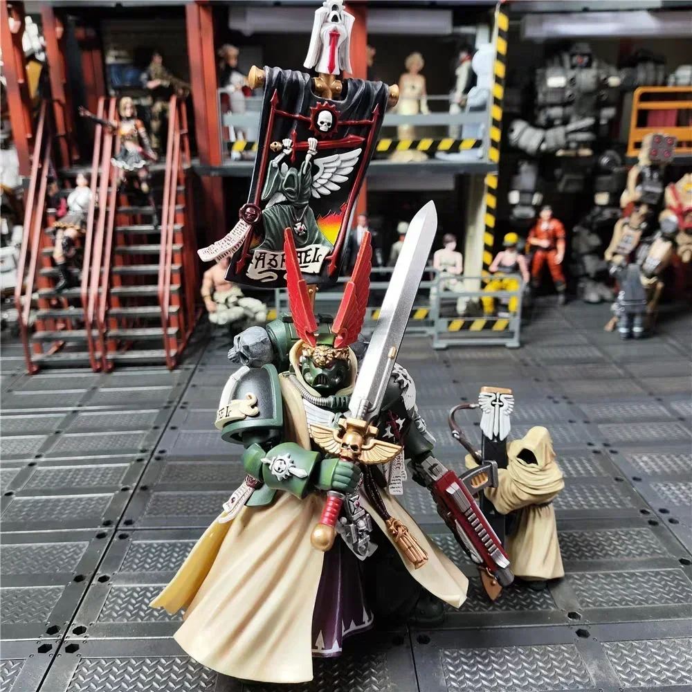 【MT】JOYTOY 1/18 عمل الشكل Warhammer 40K Dark Angels Master Azrael أنيمي اللعب هدية الكريسماس