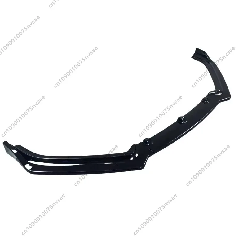 For VW Polo MK5 6R GTI 2010-2014 Car Front Bumper Lip Chin Spoiler Splitter Lip Guard Protector Gloss Black Front Splitter