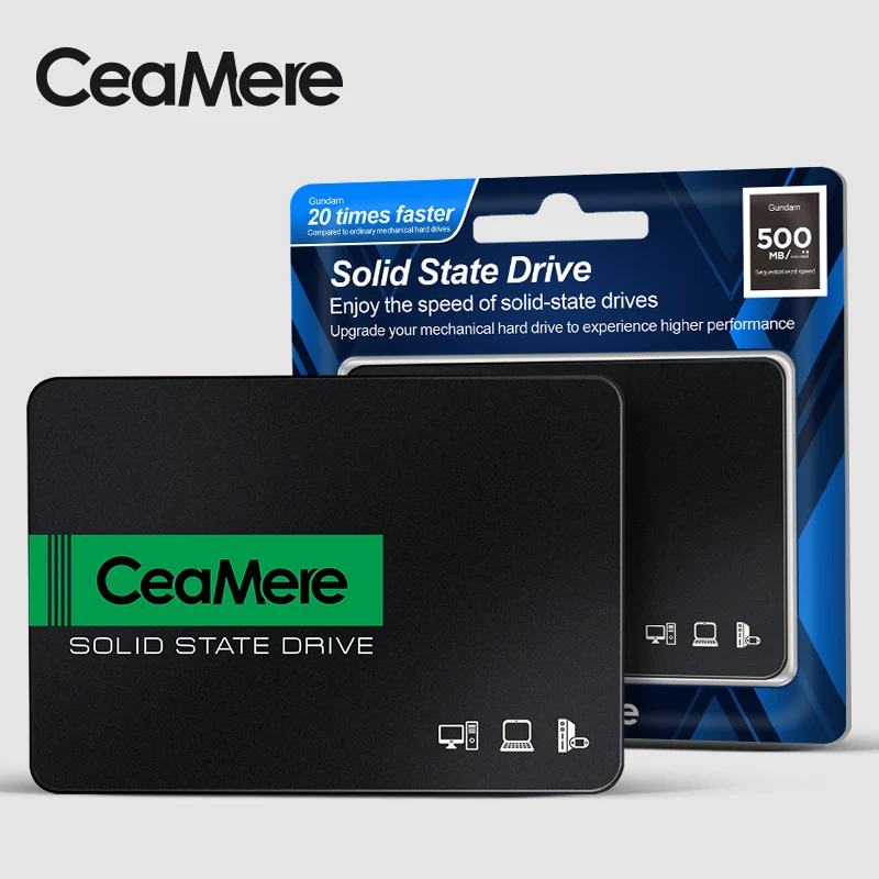 CeaMere 10PCS Sata3 Ssd 120GB 128GB 240GB 256GB Hdd 2.5 Hard Disk
