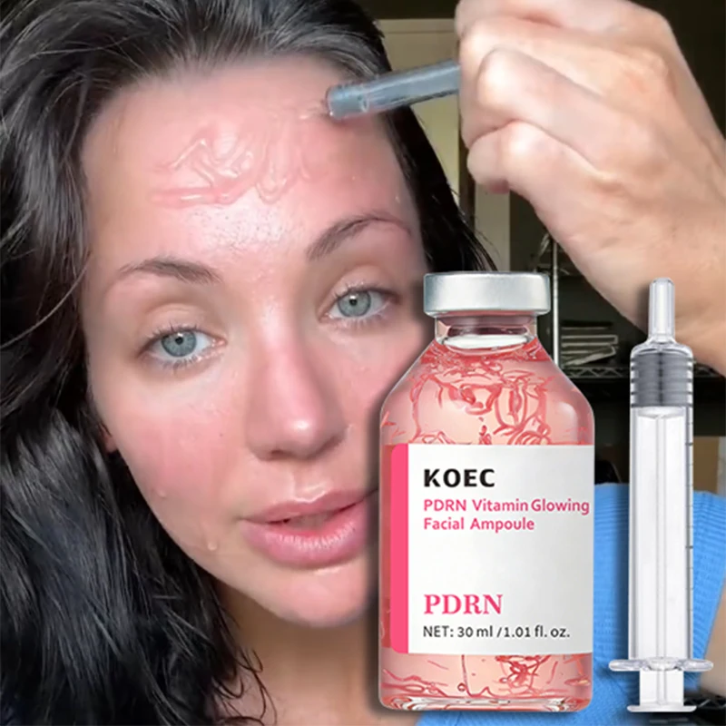 

Ампула-сыворотка для лица Koec Salmon DNA Silk, 30 мл, глубоко увлажняющая, с коллагеном, питательная, для ежедневного ухода за кожей