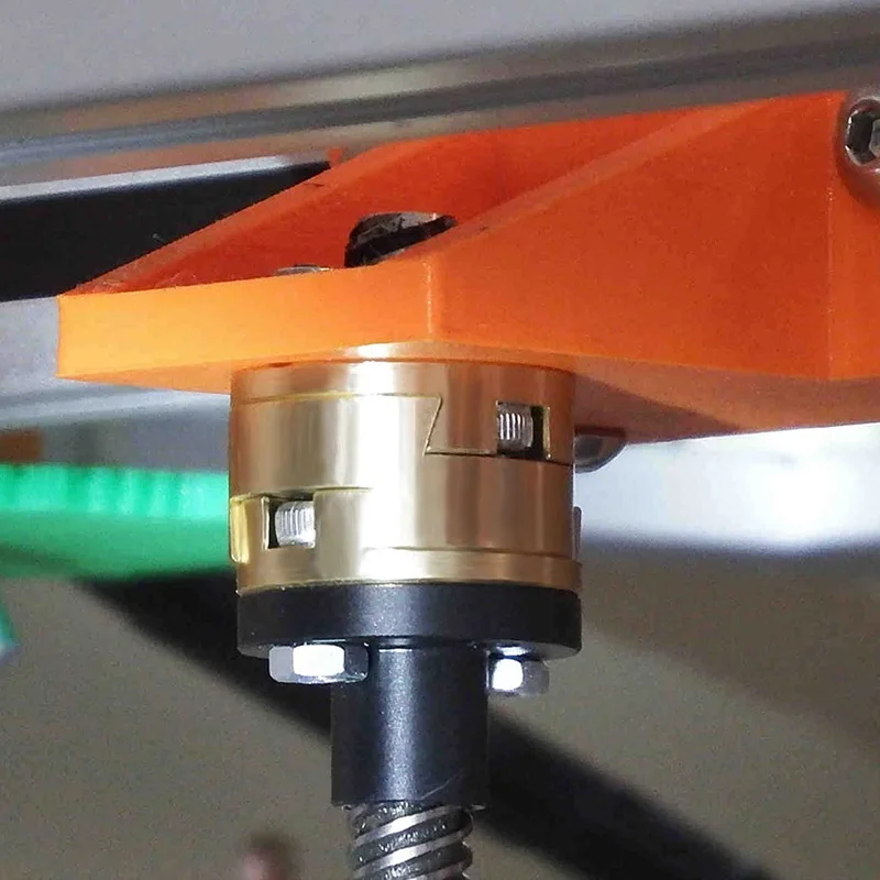 Z-Achsen Messing-Kupplung Für Oldham-Kupplung – Kompatibel Mit VzBoT Hot Bed 16 Mm, CNC-gefräst, Reduziert Exzenterbewegungen