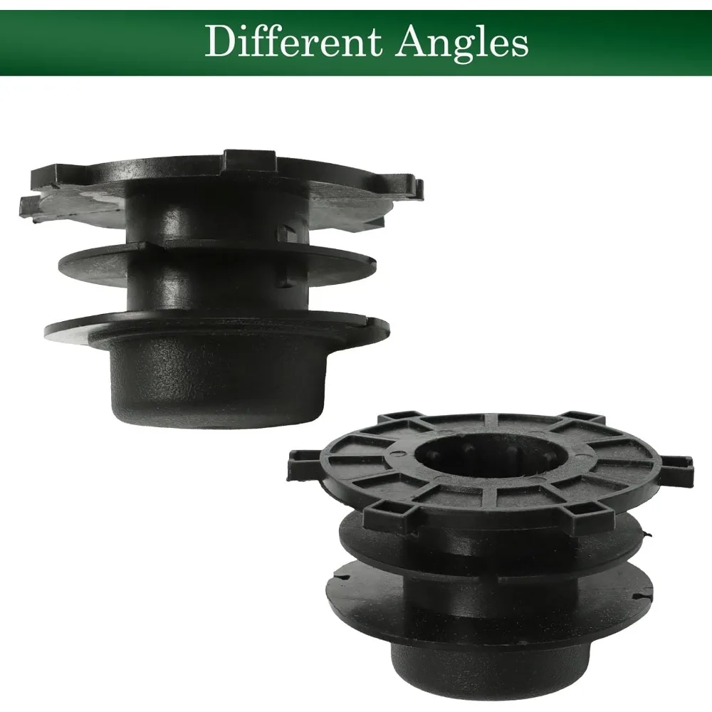 مجموعة بكرة وغطاء لرأس التشذيب المتوافقة مع Stihl للموديلات 25-2، FS80، FS83، FS85، FS100، FS120، FS130، FS90