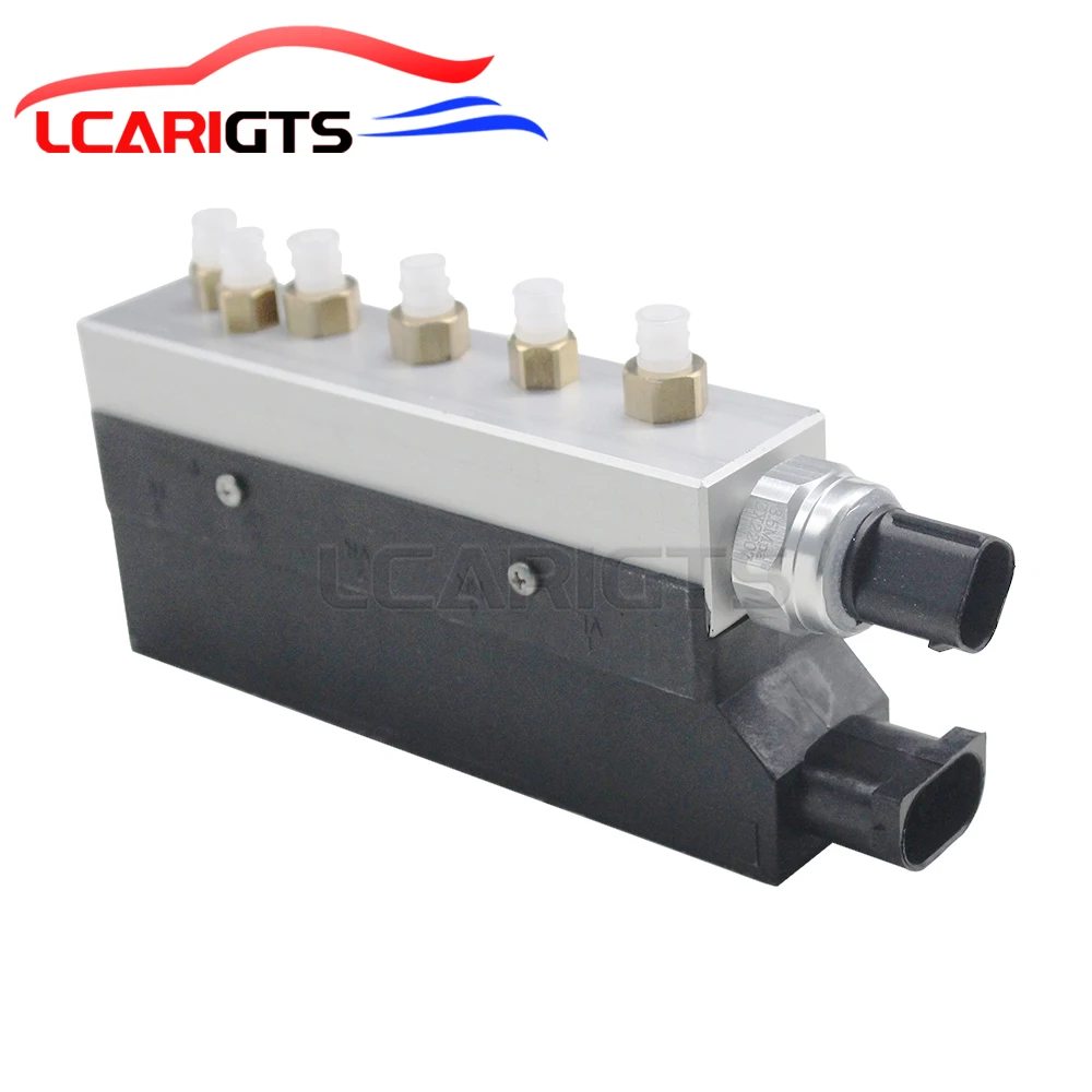 For Jaguar XJ XJR XJ6 XJ8 X350 X358 2004-2009 Air Suspension Solenoid Valve Block c2c35166 2W933B486AA Car Accessories