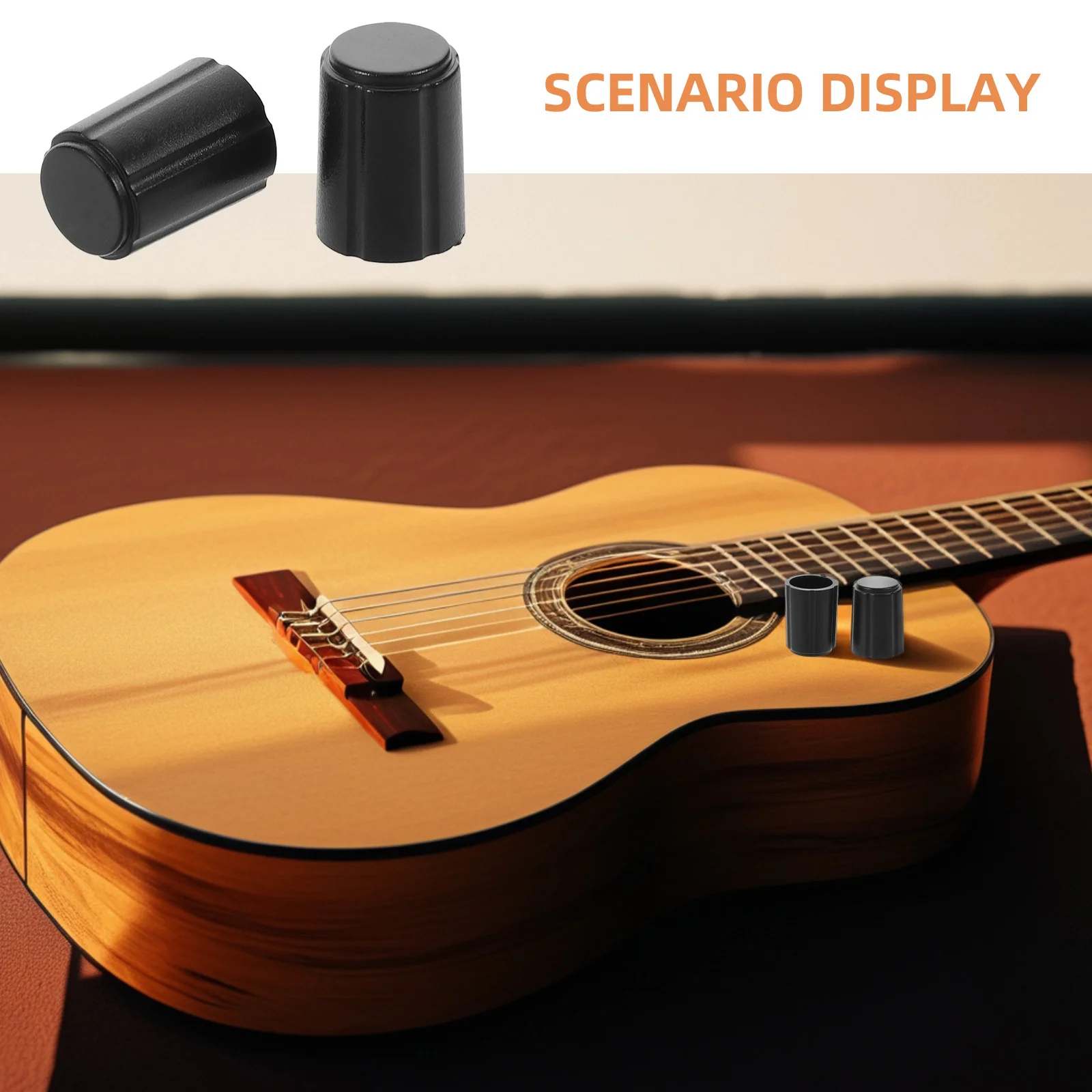 

12Pcs Plastic Guitar Knob Caps Compatible D-Shaft Ky-040 360 Degree Potentiometer Electric Guitar Volume Tone Control