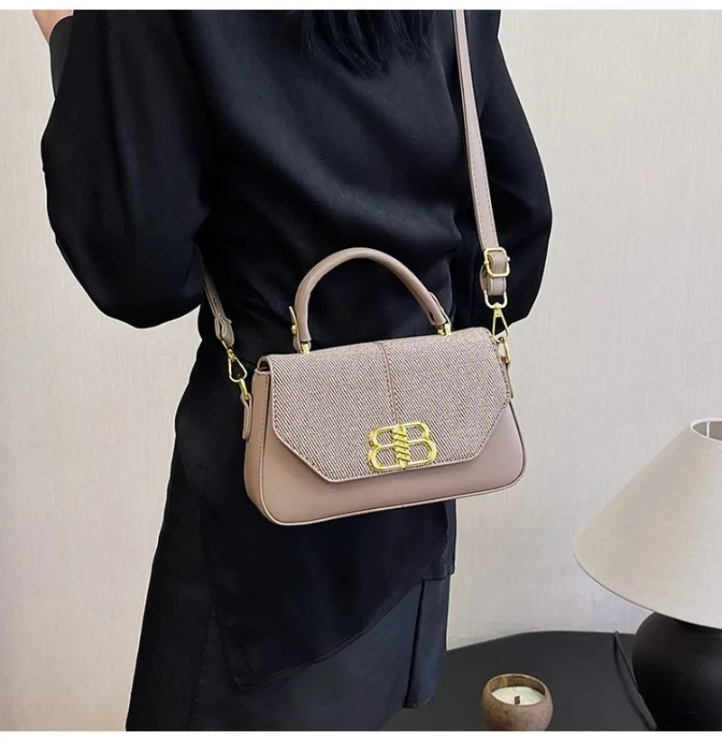 

Шикарная сумка через плечо с удобным внешним карманом, женская функциональная сумка на плечо под мышками для легкого доступа по телефону