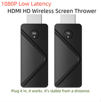 Wireless Display Adaper1080P/60Hz Dual Mode Point-to-Point Dual Frequency 5G WiFi 50mLong Distance Transmission for TV Projector