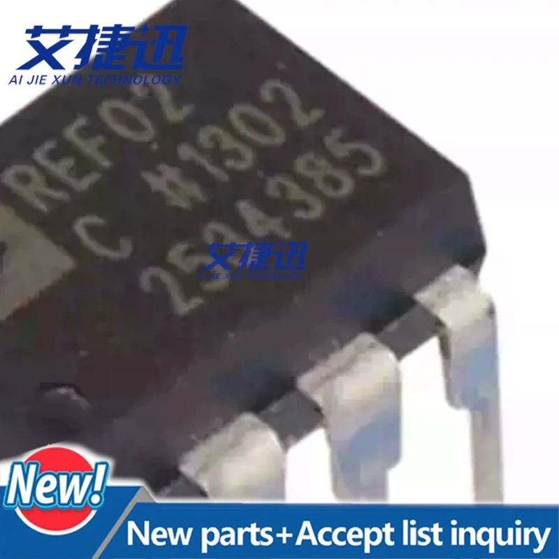 10pcs 100% new and orginal REF02CPZ REF02C DIP8 Precision 2.5 V, 5.0 V, and 10.0 V Voltage References large stock