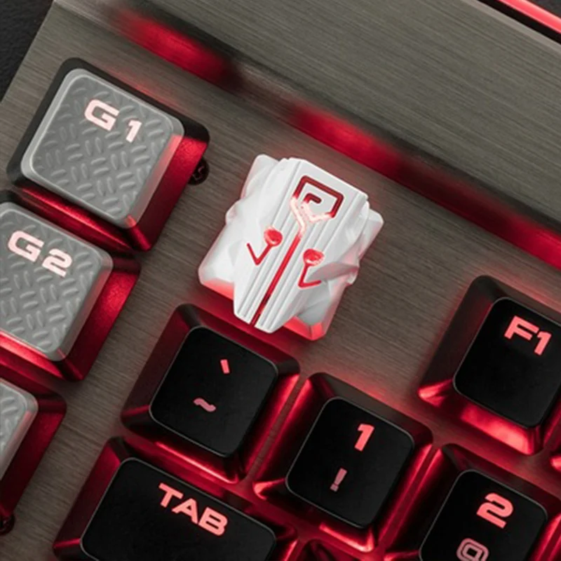 أغطية مفاتيح معدنية ثلاثية الأبعاد لوحة مفاتيح ميكانيكية للألعاب غطاء مفاتيح لـ DOTA2 Gateron Cherry Mx مفاتيح غطاء مفتاح إضاءة خلفية مخصصة أغطية مفاتيح هدايا
