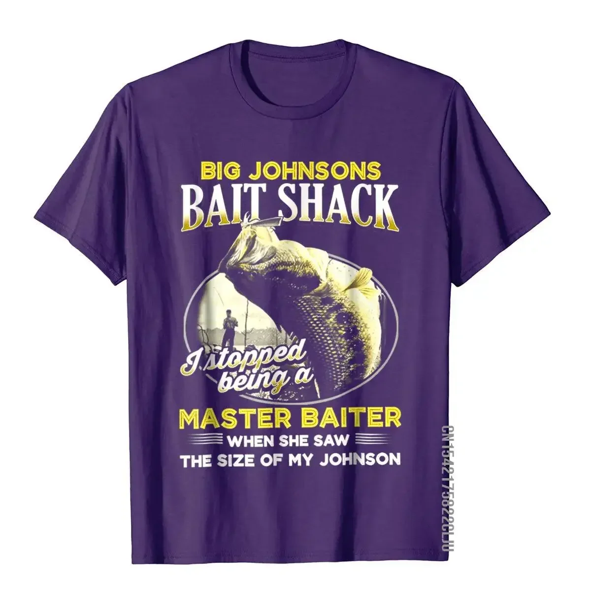 Big Johnsons Bait Shack Funny Tshirt Hip Hop Tops Shirts For Men Brand New Cotton T Shirt Customized