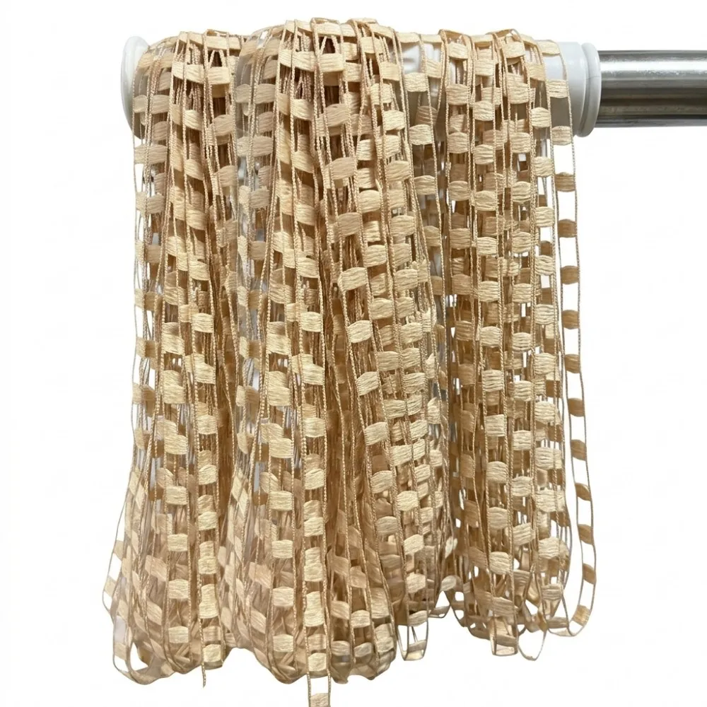 Hallowed Lace Net Material Changing Hair Weft into Easy to Install Linky Beads Bonding Hair Extensions